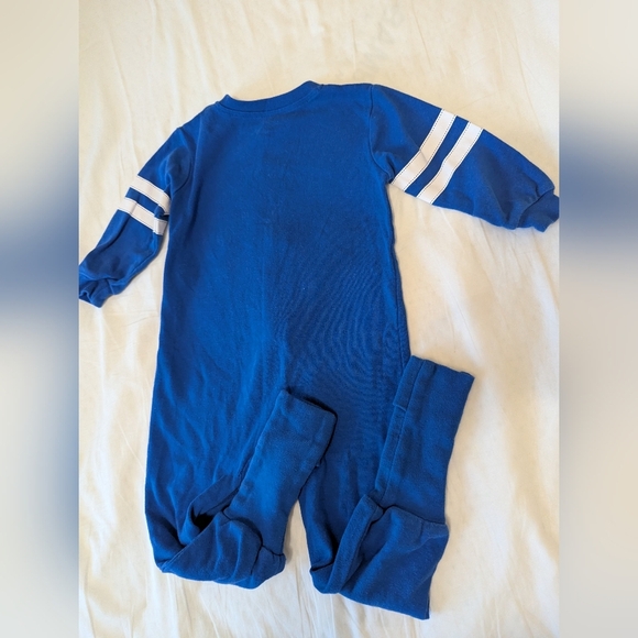 Blue Jays Snugabye Convert-A-Foot Sleeper  Unisex Sz 24 Months 26-32 Lbs - Picture 2 of 12